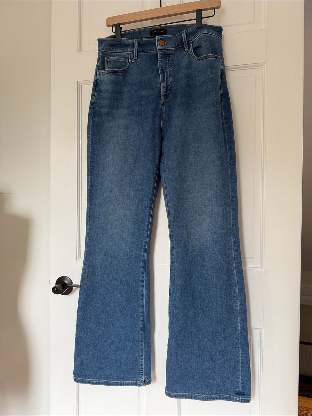 Ann Taylor The Boot - High-Rise Flare Jeans
